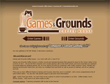 Tablet Screenshot of gamesandgrounds.com